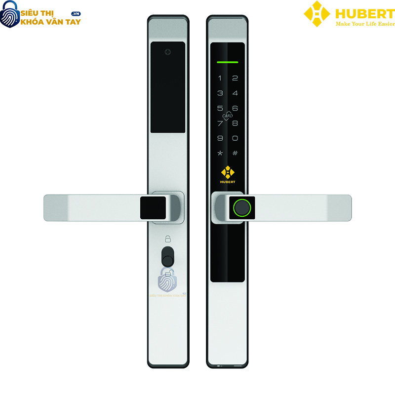 Khóa vân tay cửa nhôm Hubert CN39 chính hãng chất lượng cao