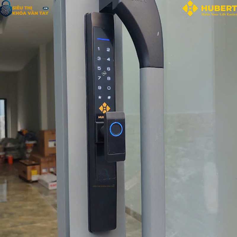 Mua khóa vân tay cửa nhôm Hubert CN39 với giá tốt