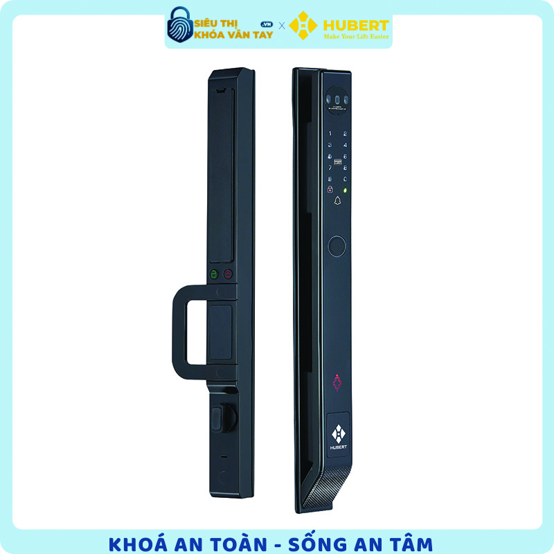 Khóa vân tay cửa nhôm Hubert CN78F chất lượng cao