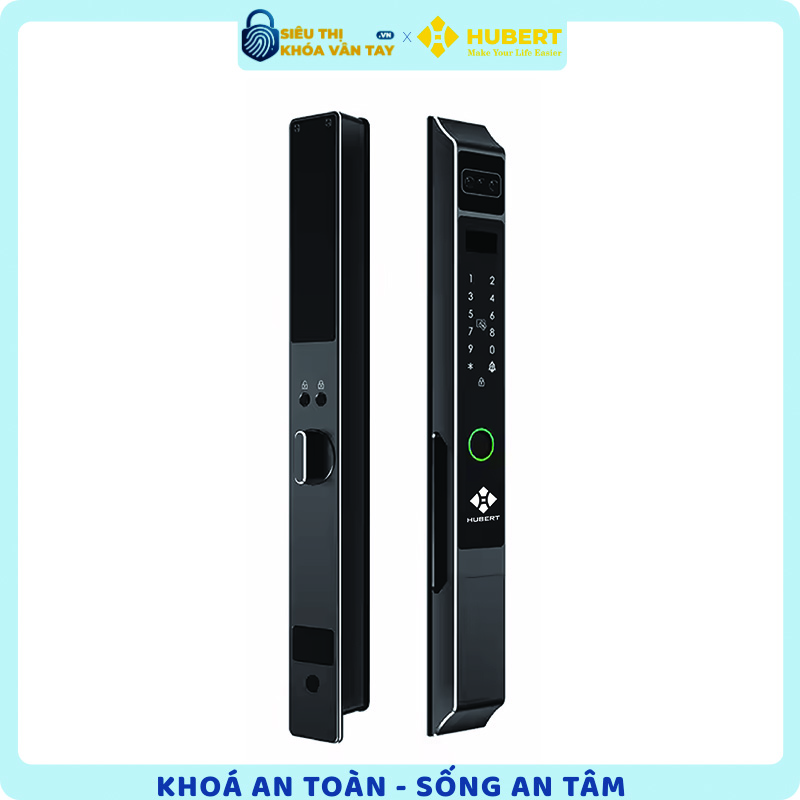 Khóa vân tay cửa nhôm Hubert CN85F bảo mật an toàn cho ngôi nhà của bạn