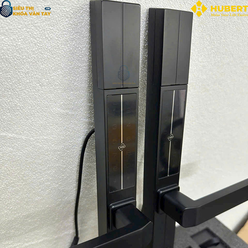 Khóa vân tay cửa nhôm Hubert CNI5 EU an toàn chống trộm