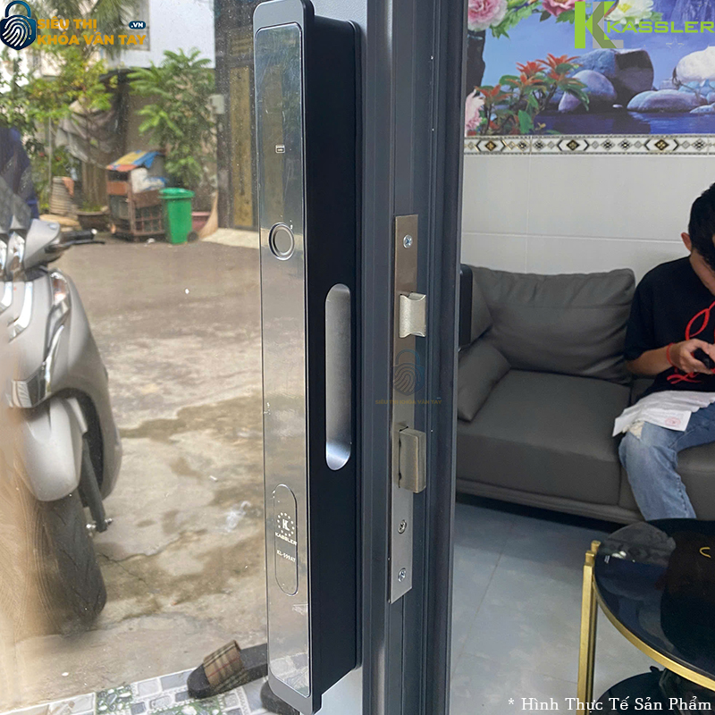 Khóa vân tay cửa nhôm Kassler KL-599 AT