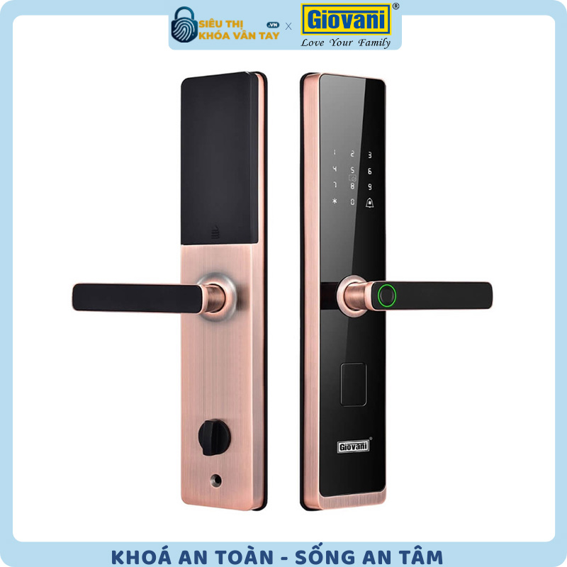 Khóa vân tay Giovani cửa gỗ GSL-168