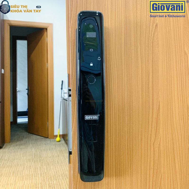 Khóa vân tay GSL-231B của Giovani, bảo vệ an toàn cho cửa gỗ, tính năng vượt trội