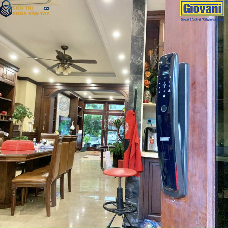Khóa vân tay GSL-231B, lựa chọn lý tưởng cho cửa gỗ, dễ dàng sử dụng và bảo mật