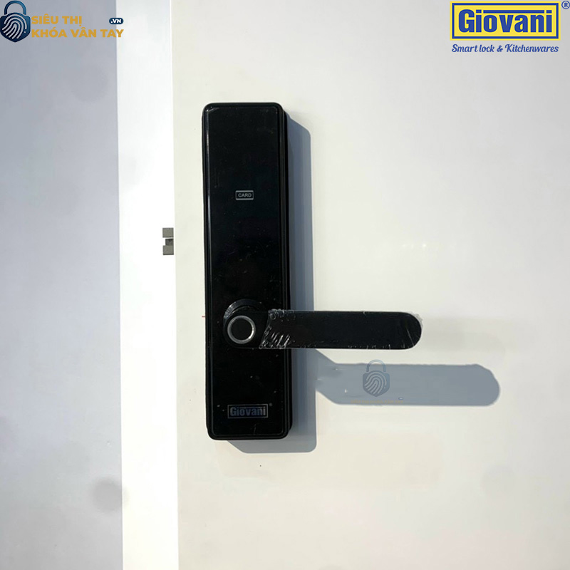 Khóa vân tay Giovani cửa gỗ GSL-U268B màu đen