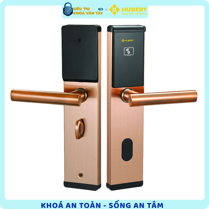 Khóa vân tay Hubert cửa khách sạn KSCG77
