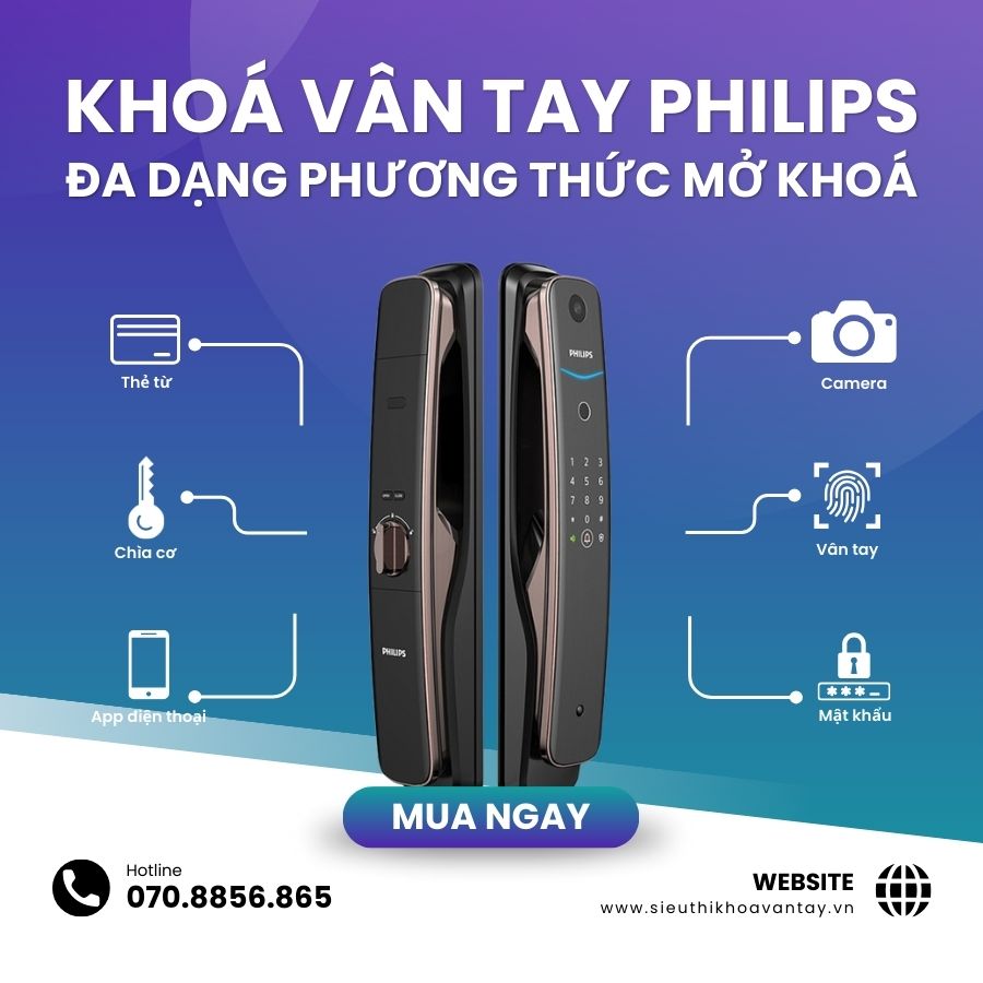 Khoá Vân Tay Philips