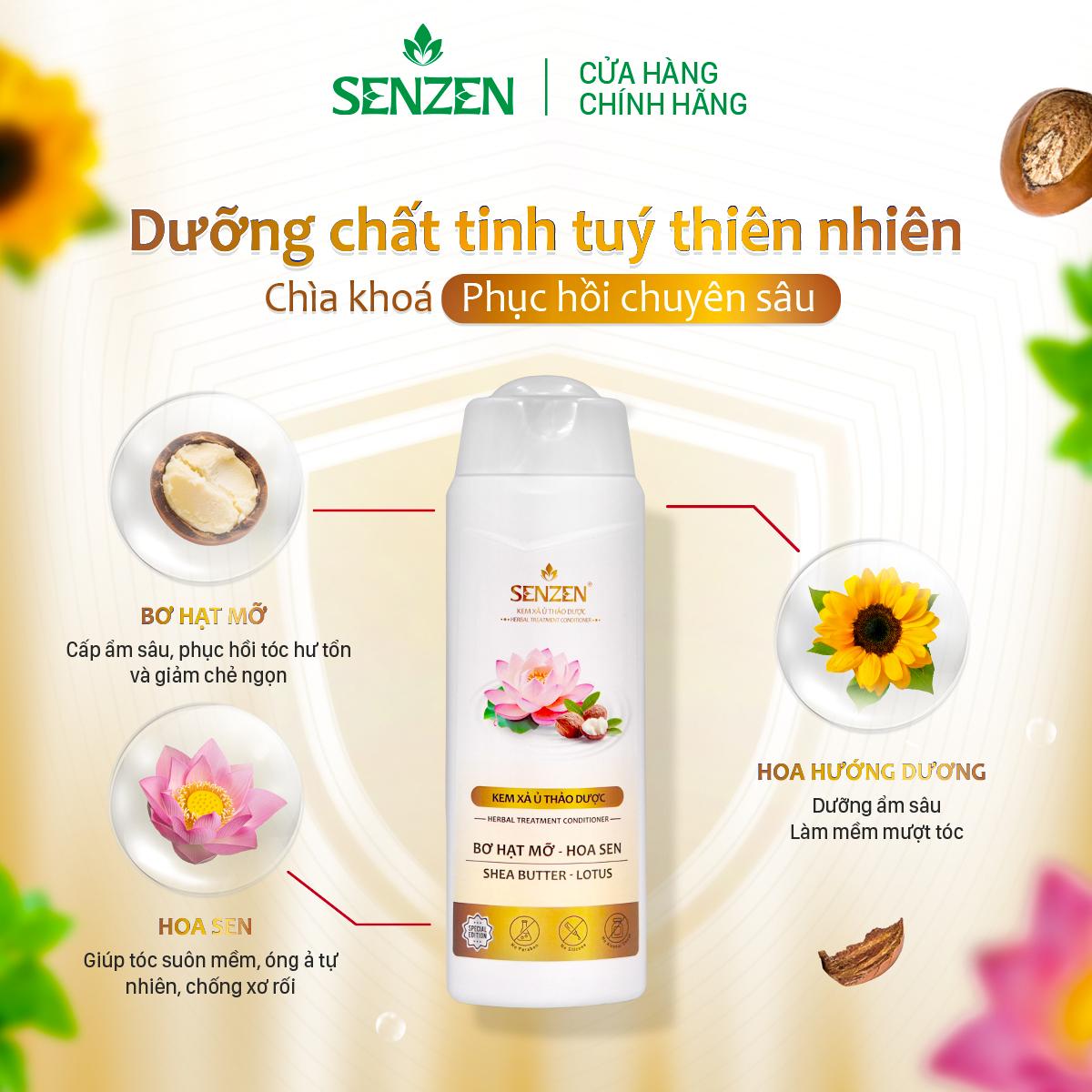 KEM XẢ Ủ THẢO DƯỢC SENZEN 240ML