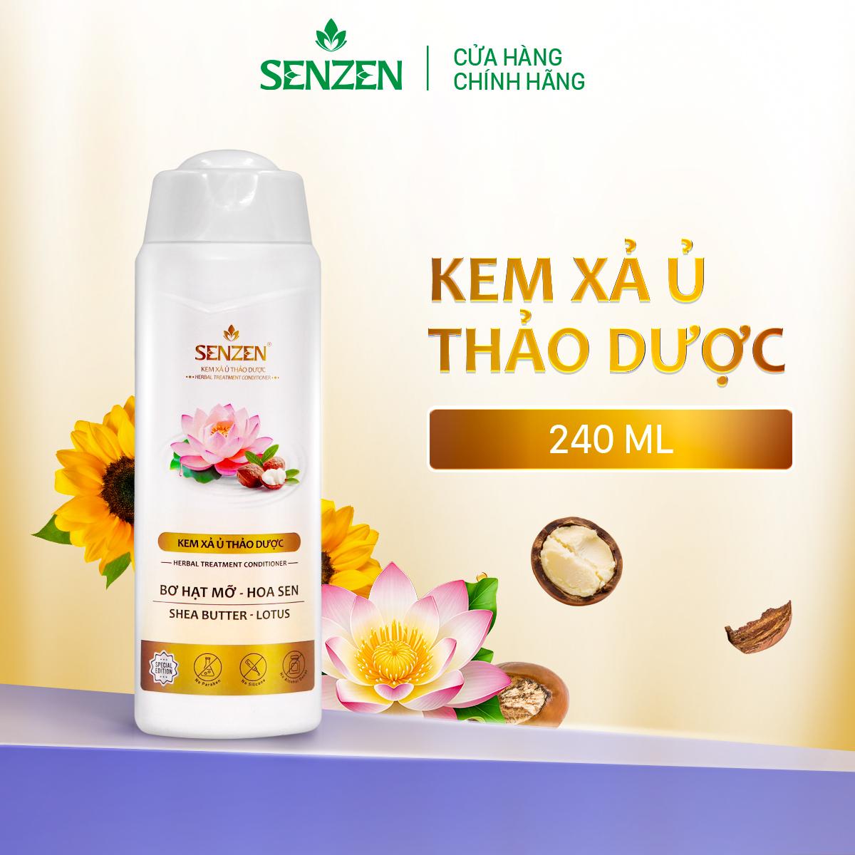 KEM XẢ Ủ THẢO DƯỢC SENZEN 240ML