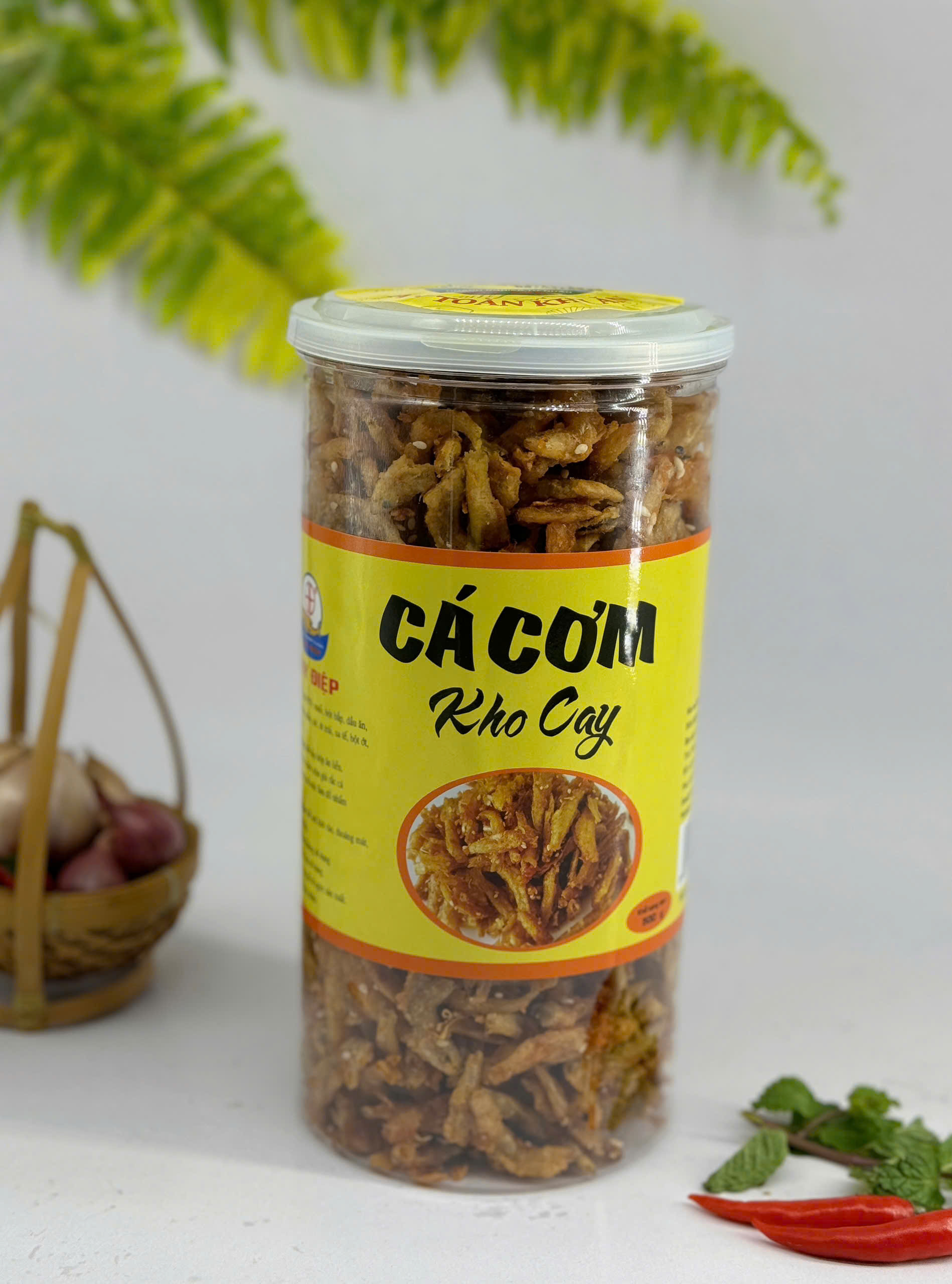 Cá cơm kho giòn