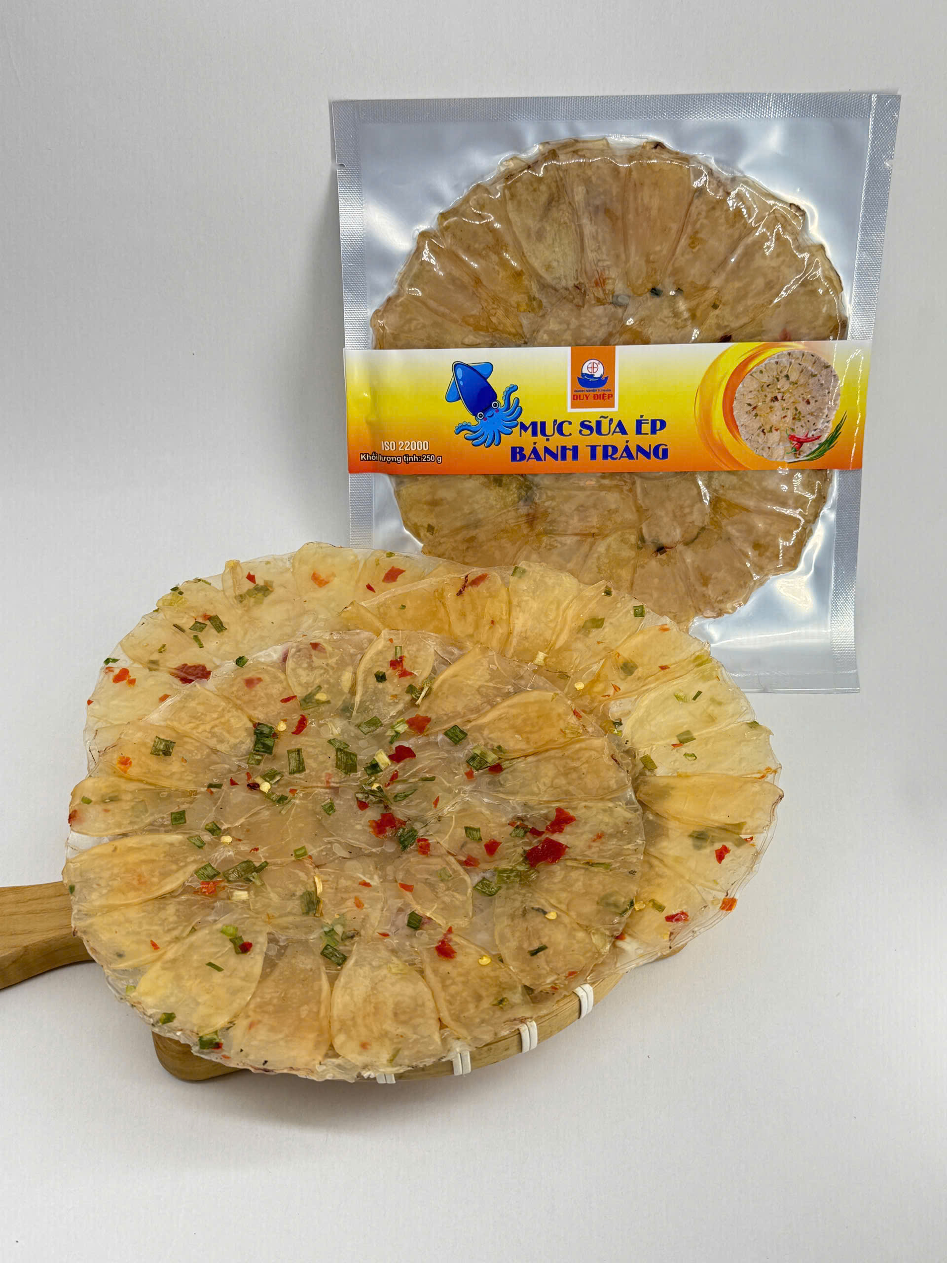 MỰC SỮA ÉP BÁNH TRÁNG 250G