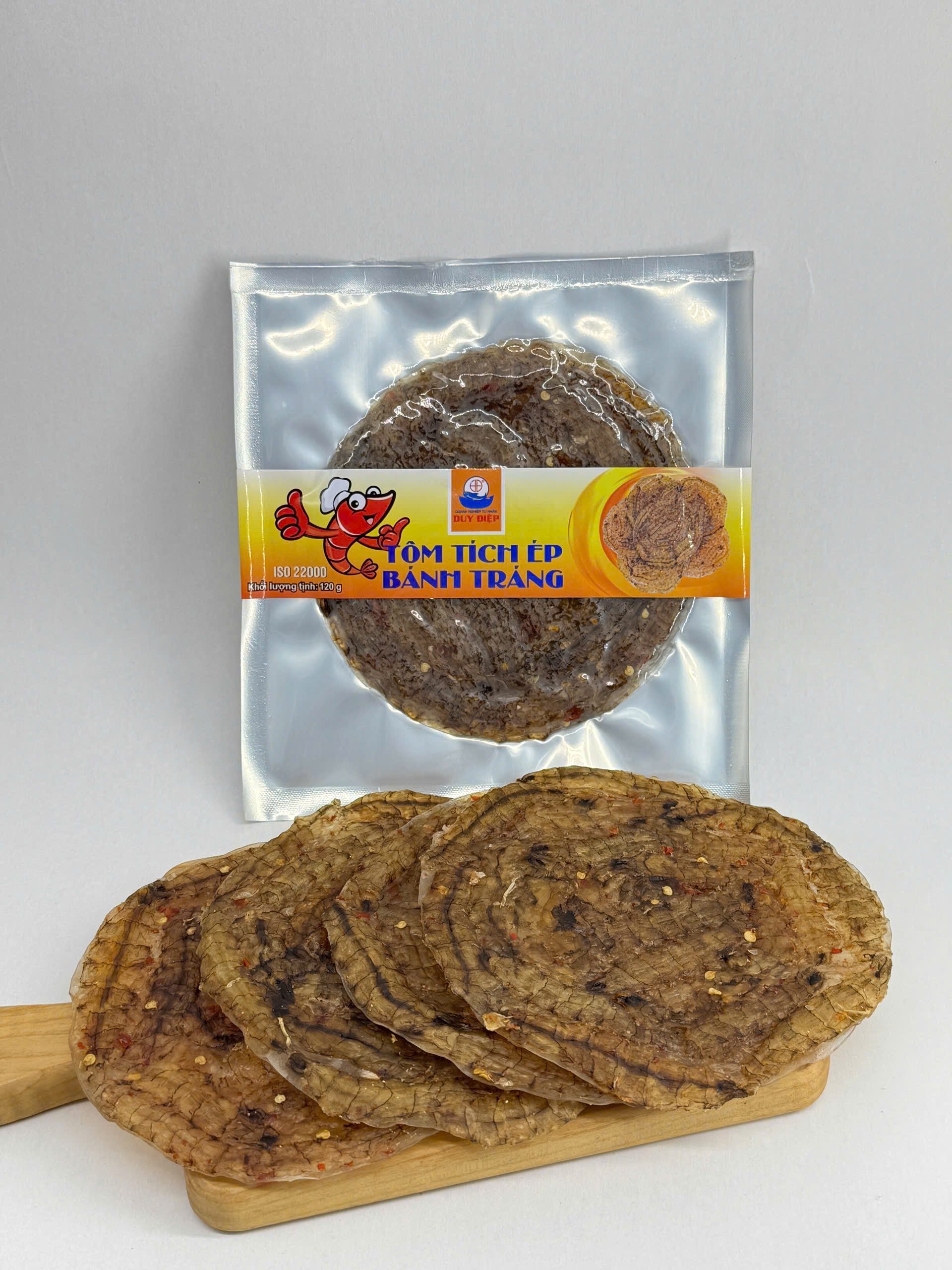 TÔM TÍCH ÉP BÁNH TRÁNG 120G