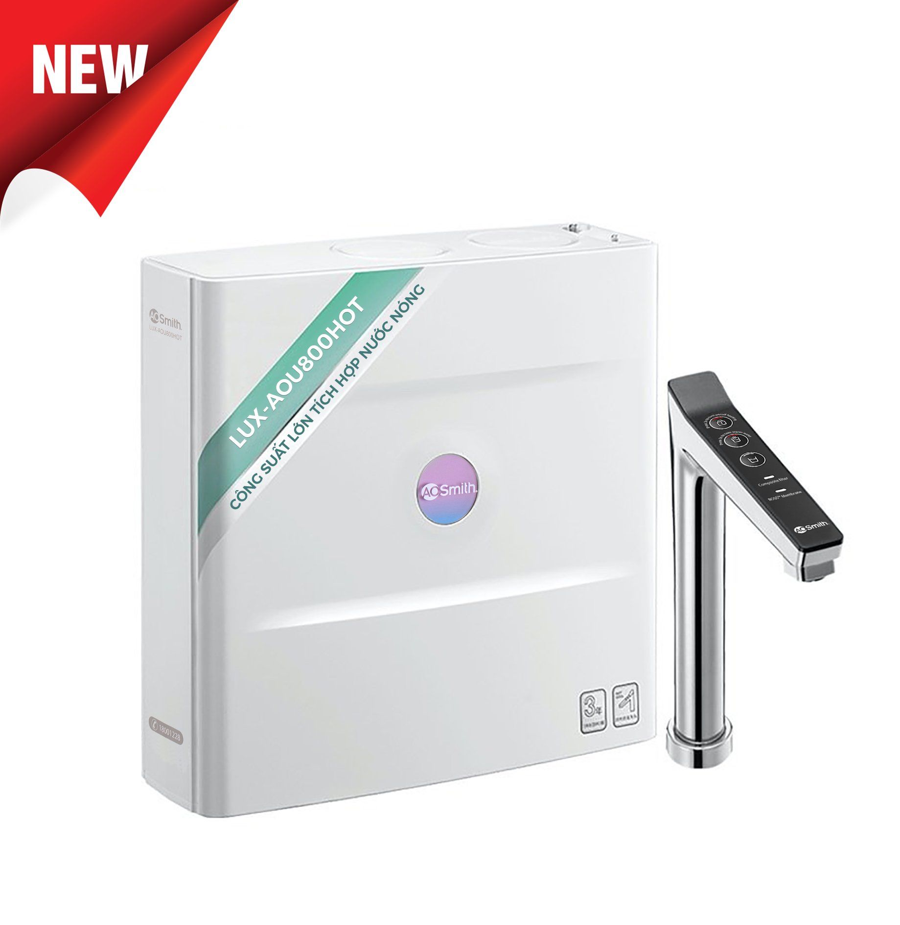 Máy lọc nước A.O Smith LUX-AOU800HOT