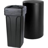 Thùng muối 60L (xám/đen)