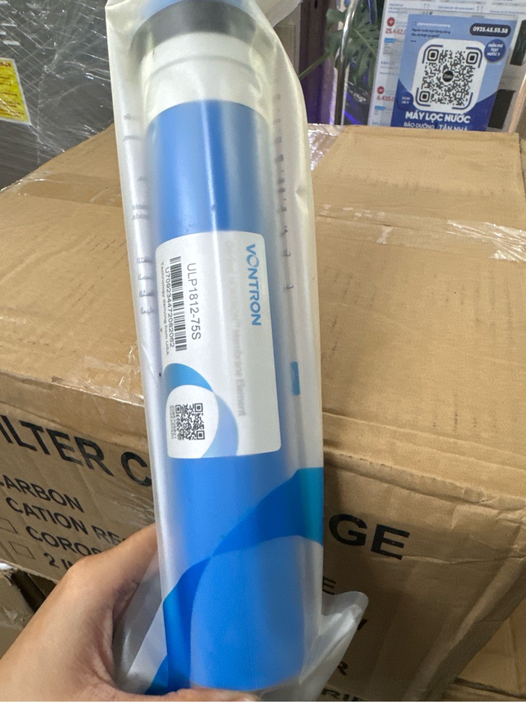 Vontron 75 ro dùng cho máy 10 lít/giờ
