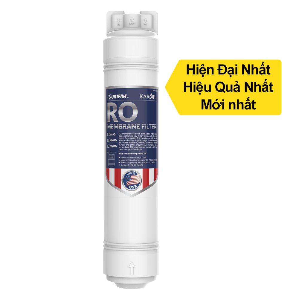 Karofi số 4 Màng RO PURIFIM - USA (MỚI)