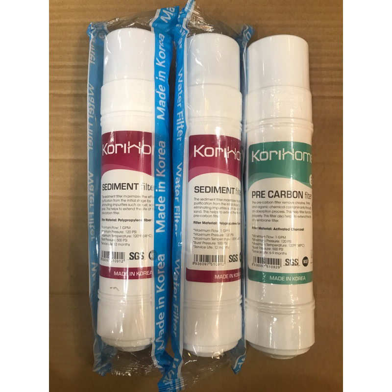 Bộ lõi 1,2,3 Korihome (2 Se, 1 Pre)