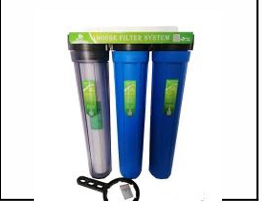 Bộ lọc ba 20" ( bộ lọc sinh hoạt) 1 trong 2 xanh