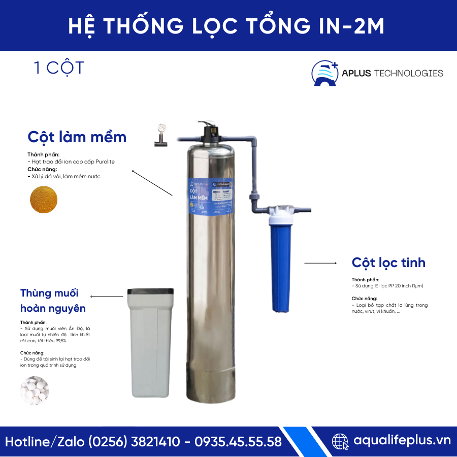 Cột inox/Cơ/1000/Mềm