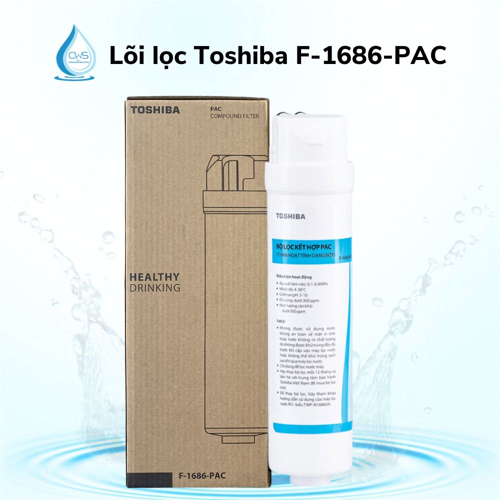 Lõi lọc nước Toshiba F-1686-PAC