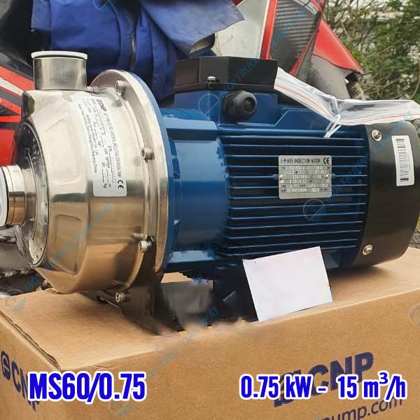 Bơm ly tâm trục ngang AVANO (0.75KW,220V,50HZ) cánh nhựa PPO