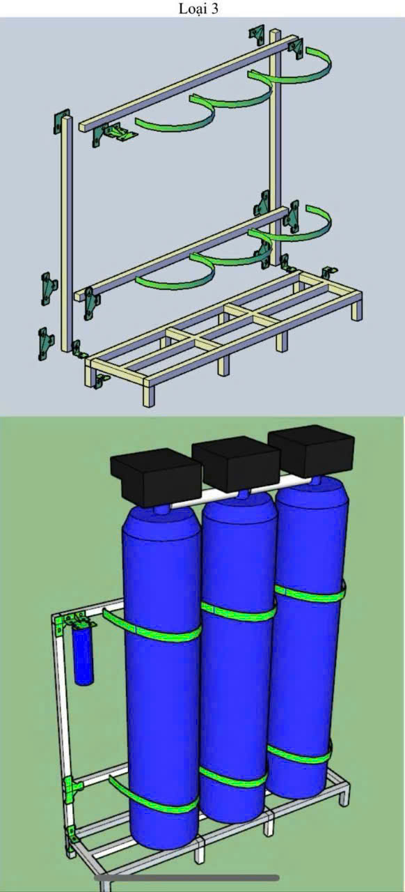 Khung lắp ghép bộ 3 - 304