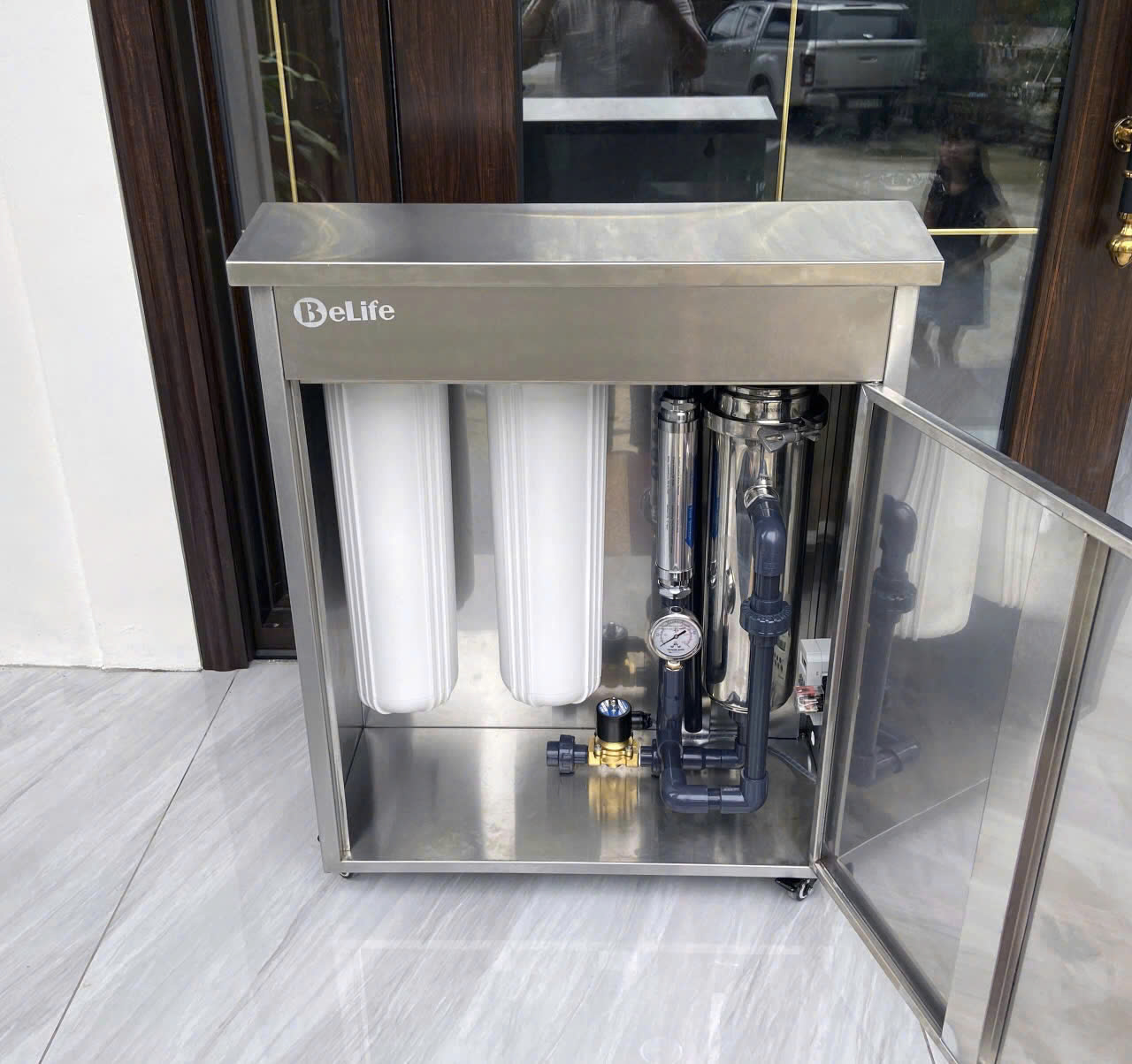 Bộ máy lọc UF 3000L (2 cốc + 1 màng)