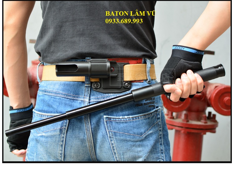 Baton Tự Vệ gậy 3 khúc giá rẻ nhất Việt Nam