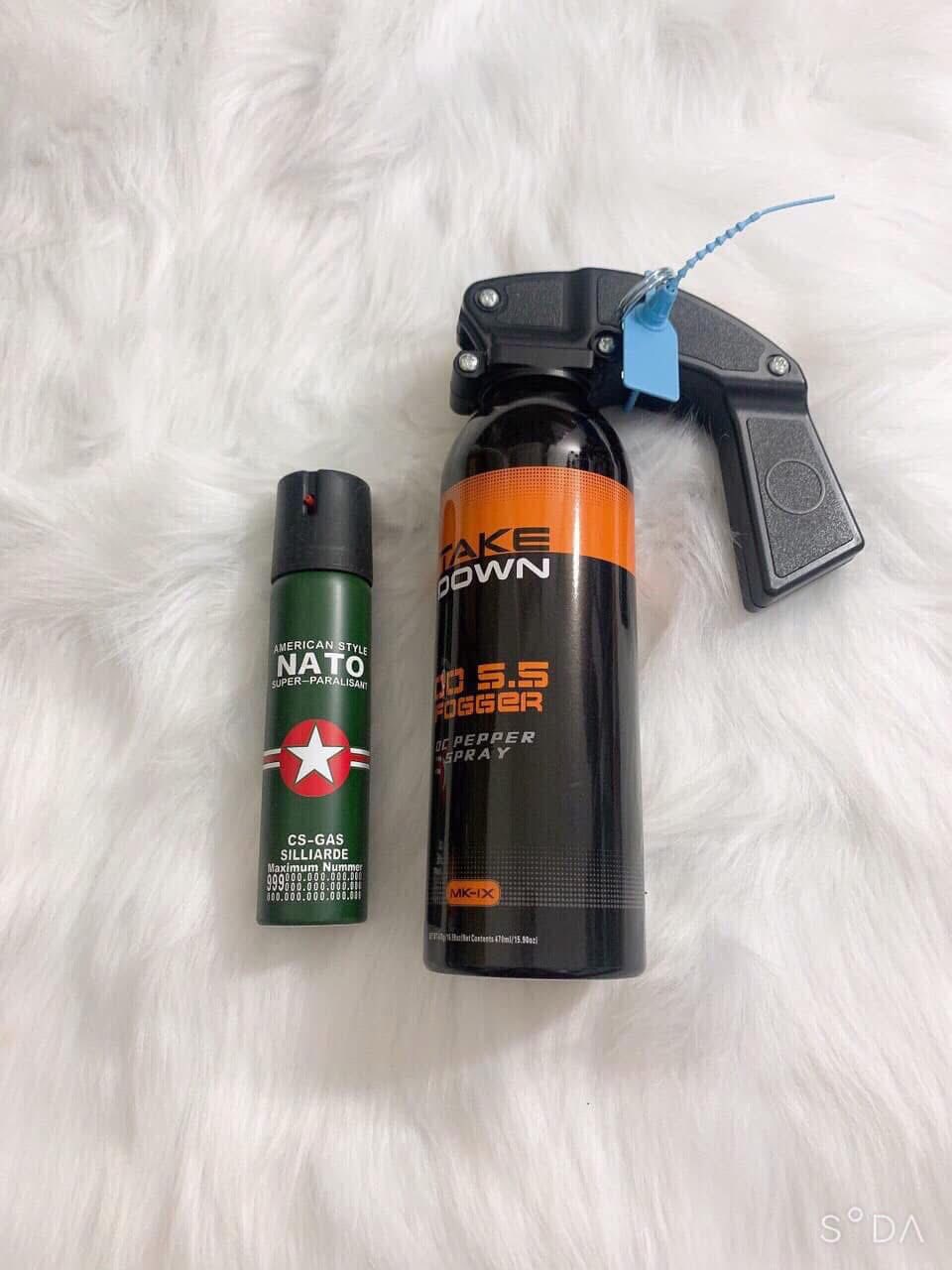 Top địa chỉ bán bình xịt hơi cay chính hãng tại Hà Nội