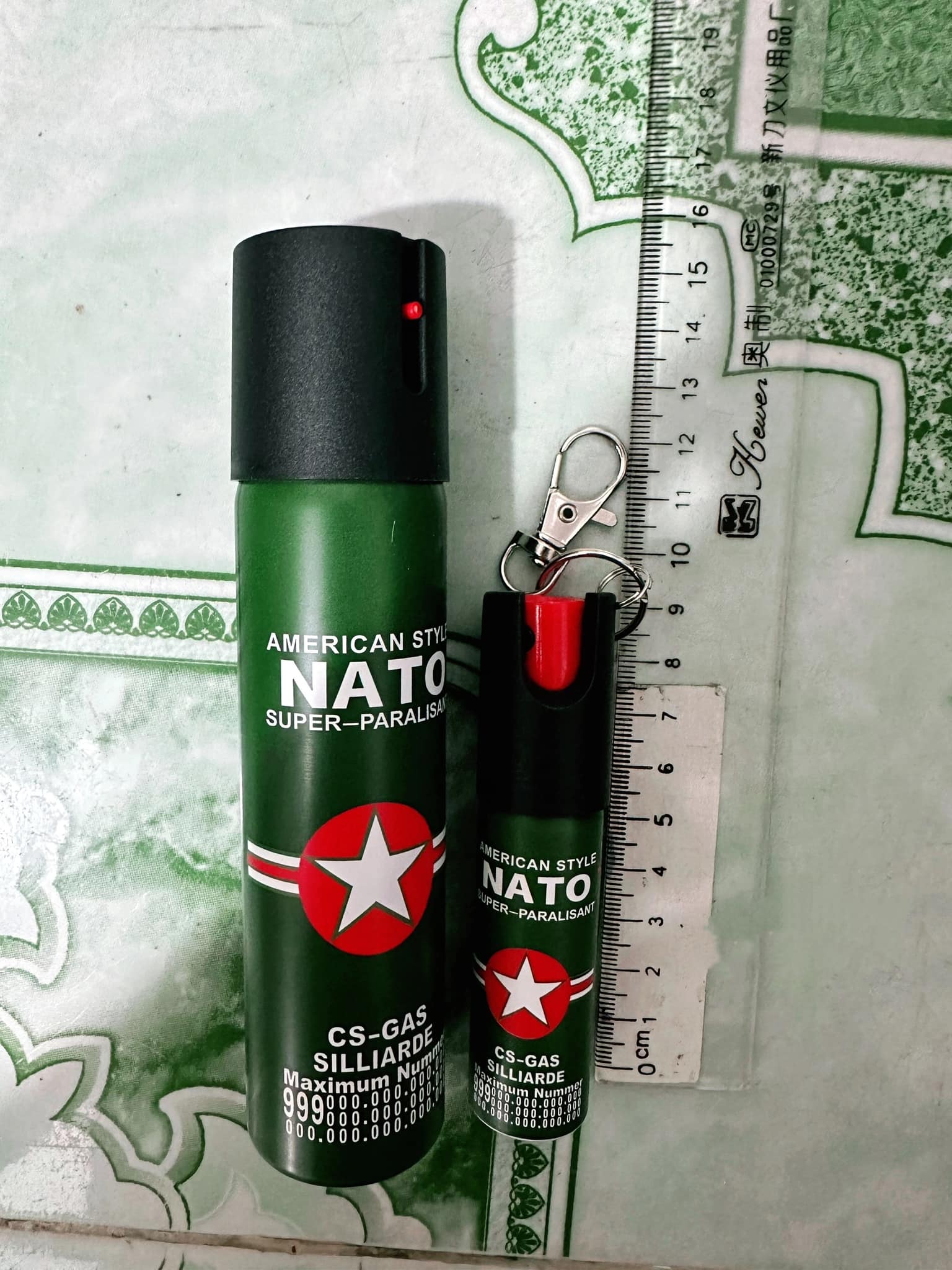 Bình xịt hơi cay mini tự vệ nhỏ gọn hiệu quả bất ngờ