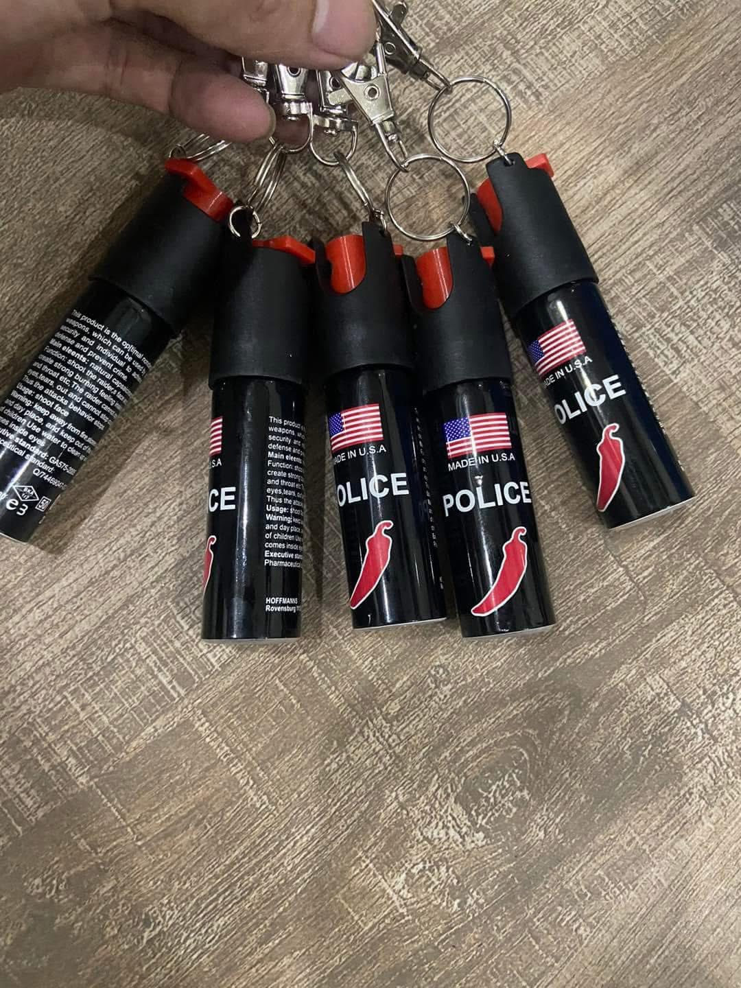 Bình xịt cay móc khoá là gì? Công dụng ra sao?