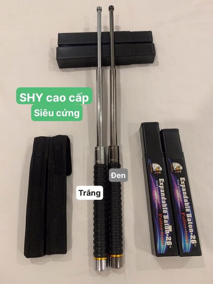 Gậy Ba Khúc SHY Đen Và Trắng