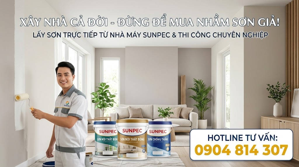 🏠 XÂY NHÀ CẢ ĐỜI – ĐỪNG ĐỂ MUA NHẦM SƠN GIẢ!