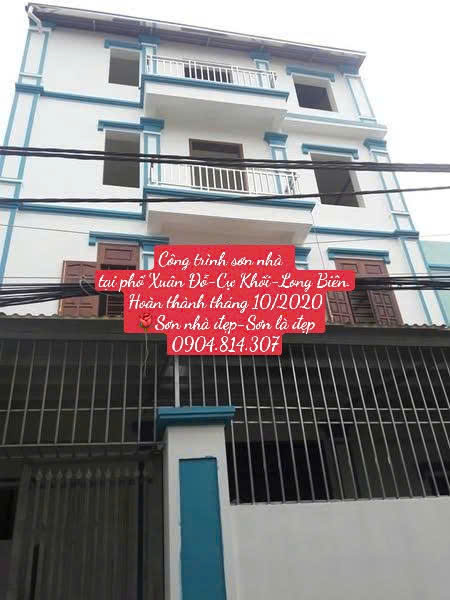 Dịch Vụ Sơn Nhà Đẹp Tại Cự Khối – Long Biên - Hà Nội.