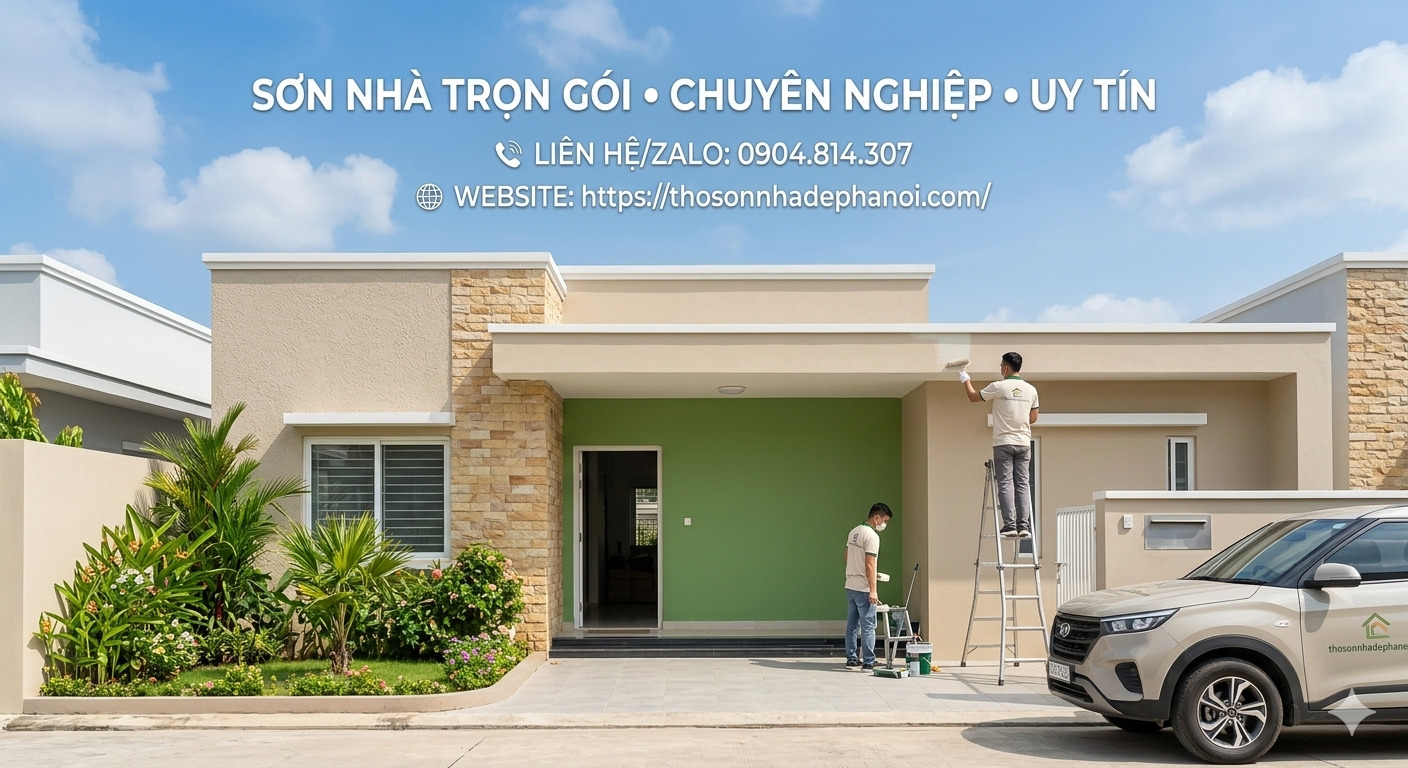 Có Nên Sơn Nhà Khi Trời Nắng Nóng? Sai Lầm Dễ Khiến Màng Sơn Bong Tróc