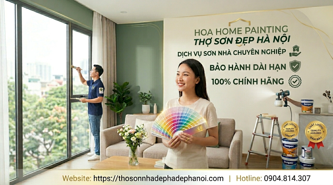 Bí Quyết Chọn Sơn Nhà Chuẩn Đẹp: Giải Mã 5 Nỗi Lo Lớn Nhất Của Gia Chủ