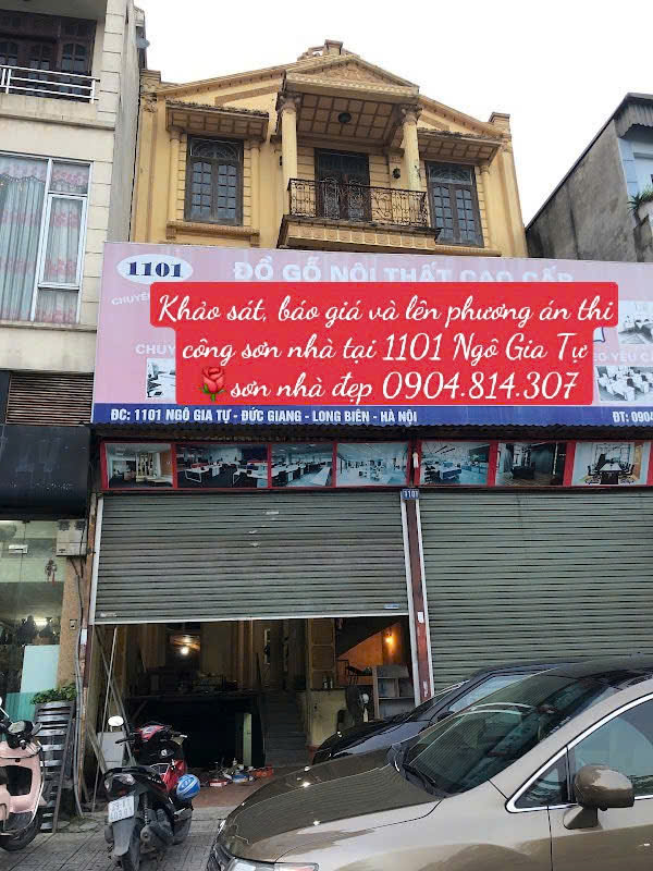 Khảo Sát Công Trình Sơn Nhà Tại 1101 Ngô Gia Tự – Đức Giang, Long Biên