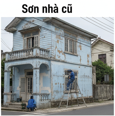 DỊCH VỤ SƠN NHÀ CŨ