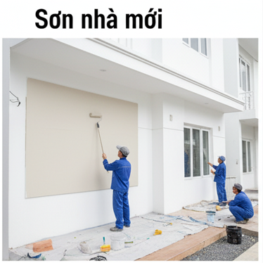 DỊCH VỤ SƠN NHÀ MỚI