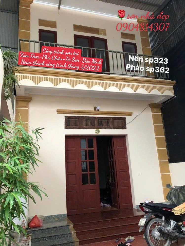 Sơn nhà tại Xóm Dưa, Phù Chẩn, Từ Sơn, Bắc Ninh