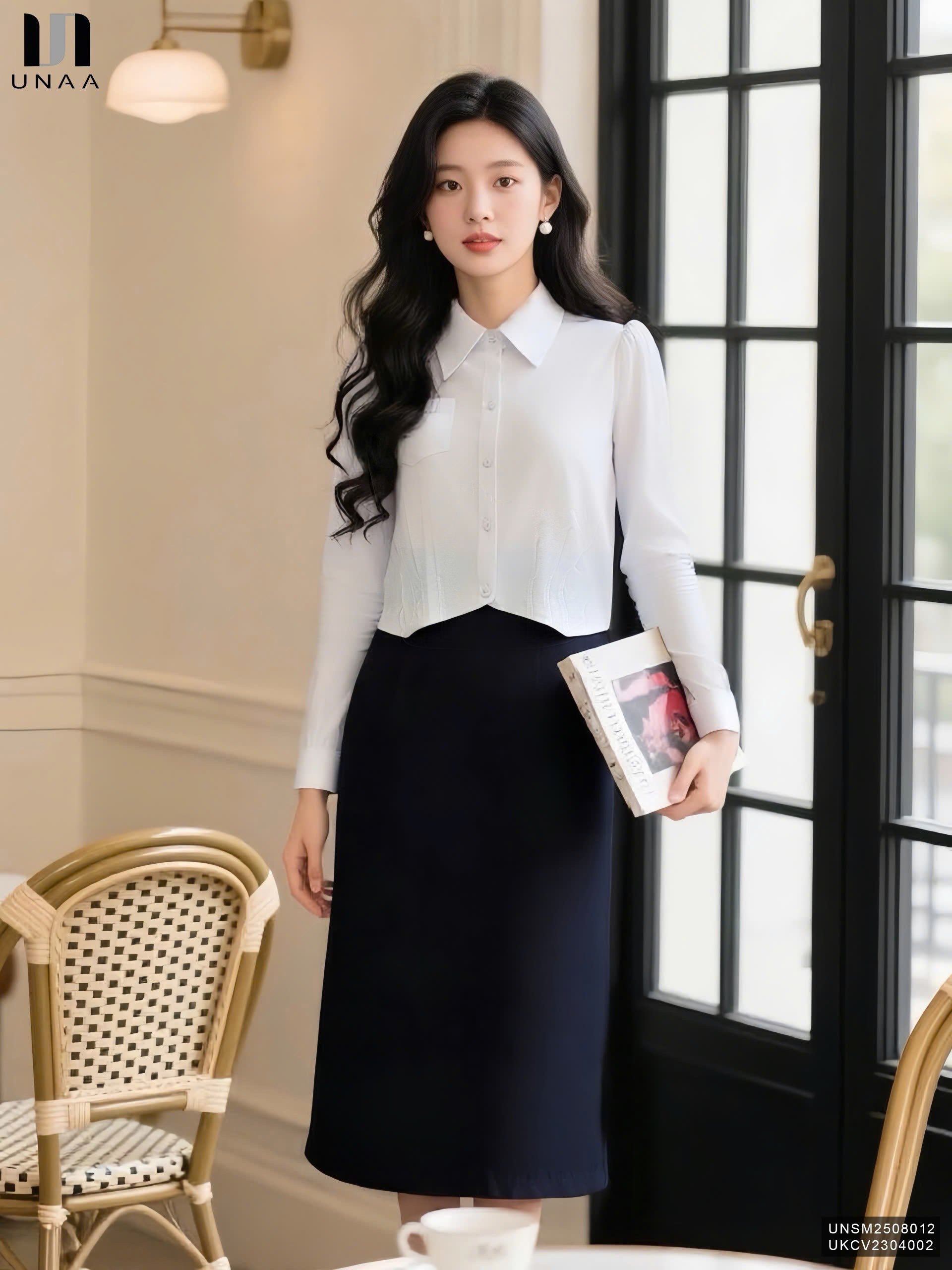 Sơ mi súp gấu kiểu cách trẻ trung UNSM2508012