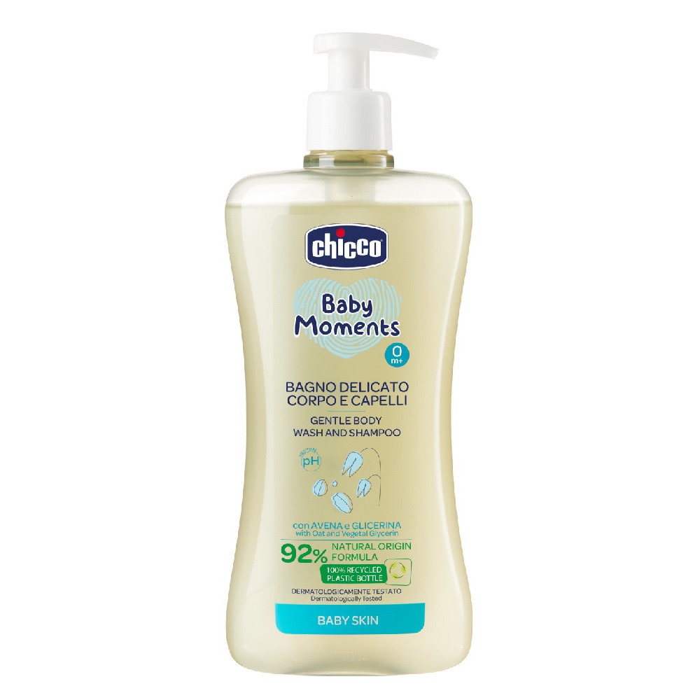 Sữa tắm gội chiết xuất Yến mạch 0M+ Chicco