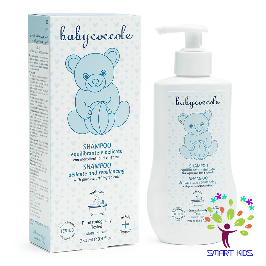 Dầu gội chiết xuất hoa sen BABYCOCCOLE 0M+ 250ml