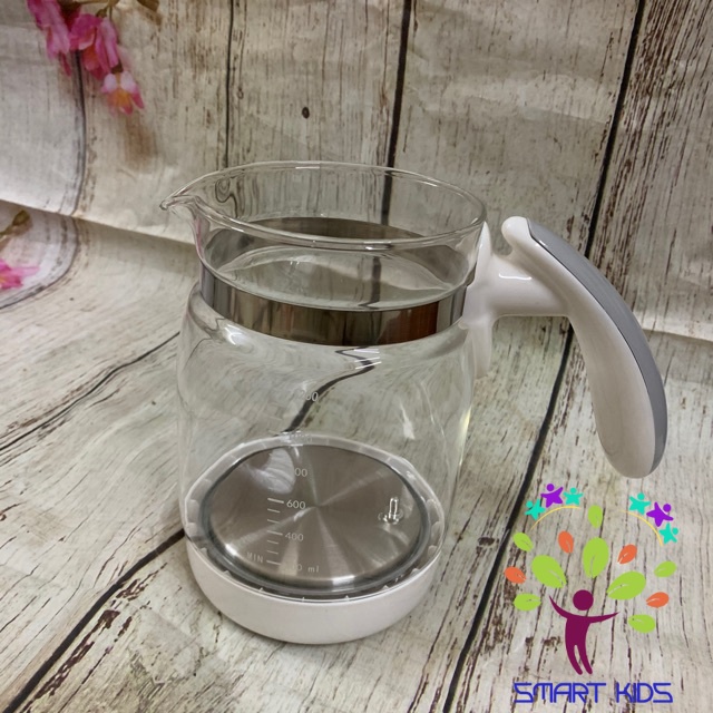 Bình thuỷ tinh thay thế máy đun nước và hâm nước pha sữa điện tử Fatz Baby Quick và multimax 1200ml không kèm nắp