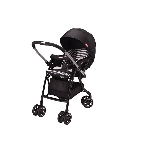 Xe đẩy trẻ em Aprica Luxuna Dual CTS Coordy Black