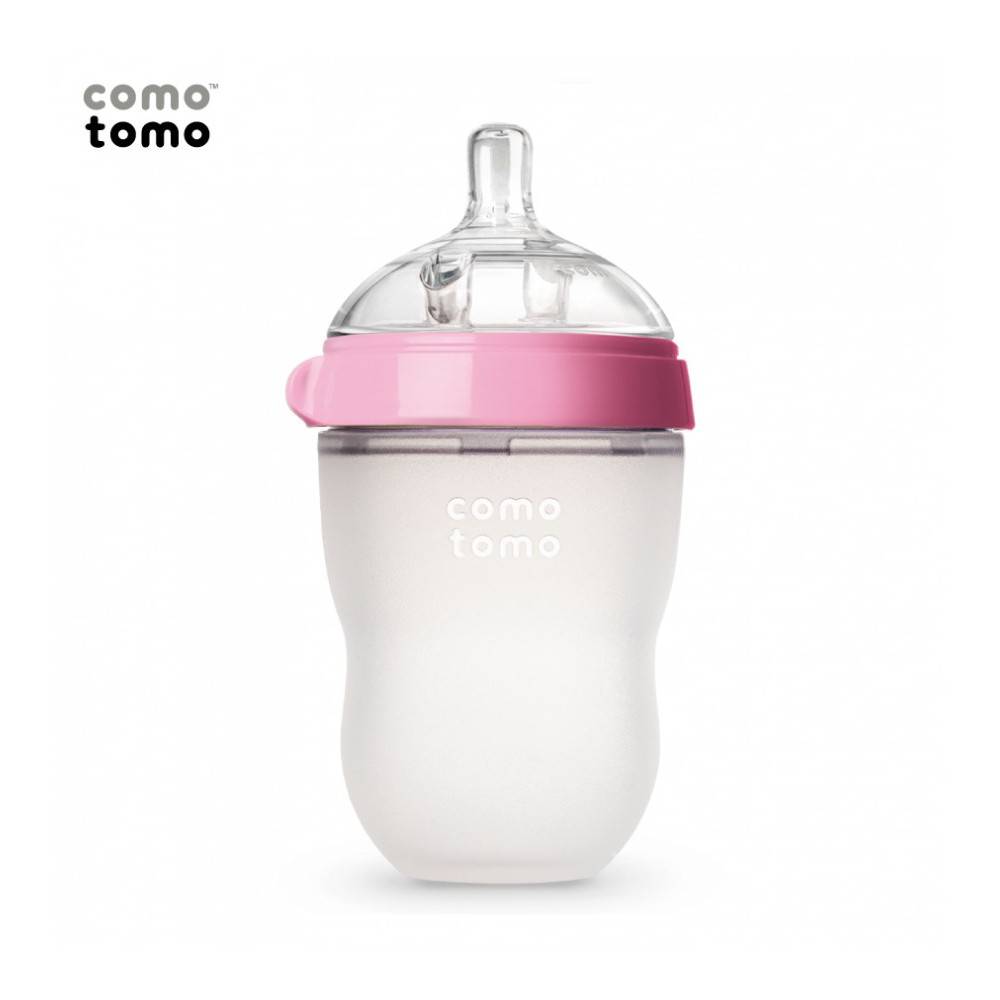 BÌNH SỮA SILICONE COMOTOMO 150ml/250ml