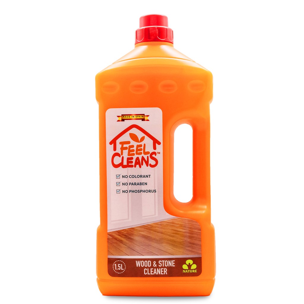 Nước lau sàn gỗ và đá FeelCleans - 1.5 lít Made in Spain