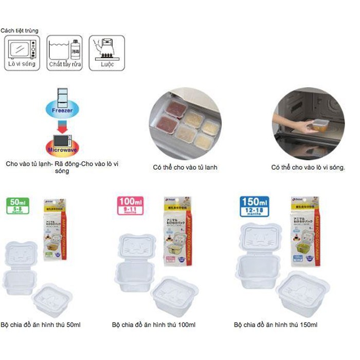 BỘ HỘP ĐỰNG THỰC PHẨM RICHELL