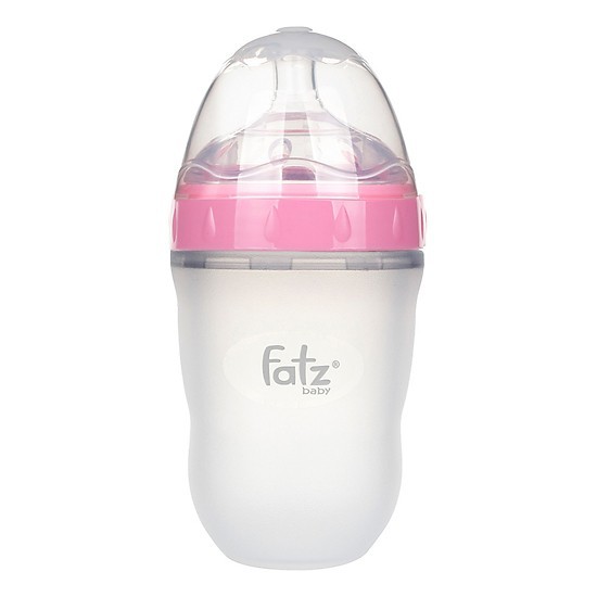 Bình sữa silicone cổ siêu rộng FATZ BABY 180ml / 240ml